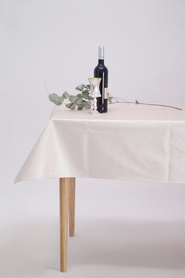 Wavy Leather Tablecloth